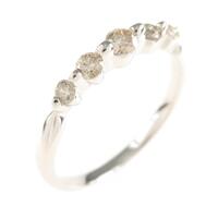 K18WG ダイヤモンドリング