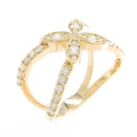 【リメイク】K18YG ダイヤモンドリング