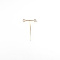 ヒロタカ ダイヤモンドピアス 片耳