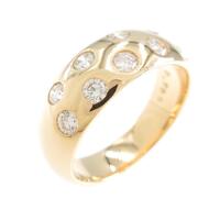 K18YG ダイヤモンドリング