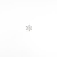 【リメイク】プラチナダイヤモンドピアス 片耳 0．413ct・F・I1・VG