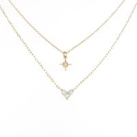 K10YG ダイヤモンドネックレス