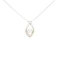 プラチナダイヤモンドネックレス 0．348ct・F・VS2・GOOD