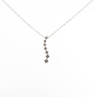 K18YG ダイヤモンドネックレス