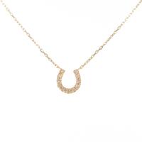 ココシュニック ホースシュー ダイヤモンドネックレス