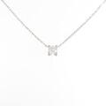 カルティエ Cセッティング ネックレス 0．27ct・E・VVS1・EXCELLENT