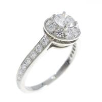 ヴァンクリーフ＆アーペル イコーヌ リング 0．30ct・D・VVS2・EXT