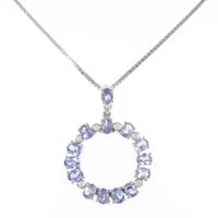 PT タンザナイトネックレス