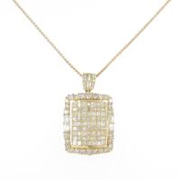 【新品】K18YG ダイヤモンドネックレス