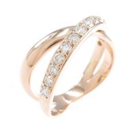 K18PG ダイヤモンドリング