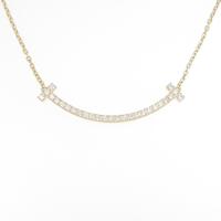 ティファニー Tスマイル ミディアム ネックレス