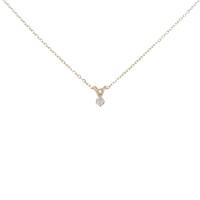 K10YG ダイヤモンドネックレス