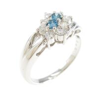 PT フラワー ダイヤモンドリング