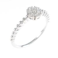 【リメイク】K18WG ダイヤモンドリング