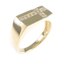 【リメイク】K18YG ダイヤモンドリング