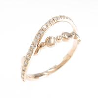 K18PG ダイヤモンドリング