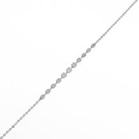 K18WG ダイヤモンドブレスレット