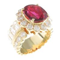 K18YG ルビーリング