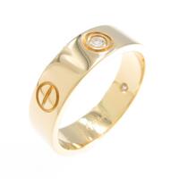 カルティエ ラブリング ハーフダイヤ