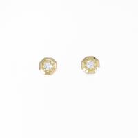 【リメイク】K18YG ダイヤモンドピアス