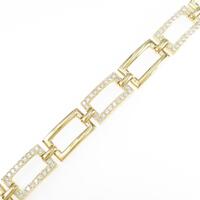 【リメイク】K18YG ダイヤモンドブレスレット