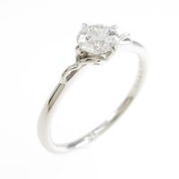 プラチナダイヤモンドリング 0．405ct・F・VS1・3EXT・H＆C