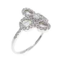 PT フラワー ダイヤモンドリング