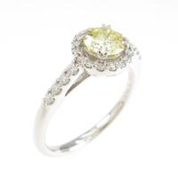 【リメイク】プラチナダイヤモンドリング 0．496ct・FLY・VVS2