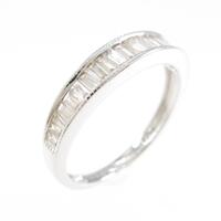 K18WG ダイヤモンドリング