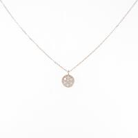 K18PG ダイヤモンドネックレス