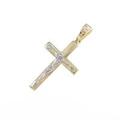 K18YG／K18WG クロス ペンダント