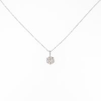 PT999／PT ソリティア ダイヤモンドネックレス