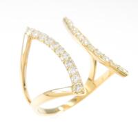 【リメイク】K18YG ダイヤモンドリング