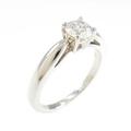 ヴァンクリーフ＆アーペル ボヌール リング 0．33ct・E・VVS1・EXT