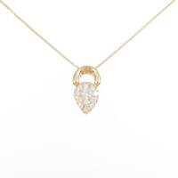 K18YG ダイヤモンドネックレス