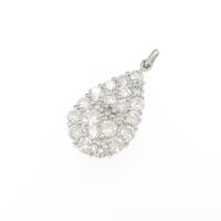 PT パヴェ ダイヤモンドペンダント