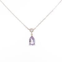 4゜C アメジストネックレス