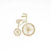 K18YG バイシクル ダイヤモンドブローチ