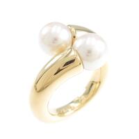 【ヴィンテージ】 カルティエ ペルラ テタテット リング