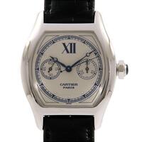 【s79q】カルティエ W1525851 トーチュワンプッシュクロノ WG 手巻