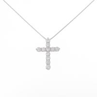 【リメイク】PT クロス ダイヤモンドネックレス