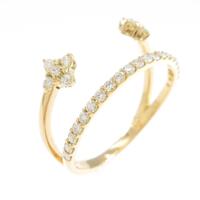 【リメイク】K18YG ダイヤモンドリング