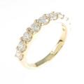 【新品】K18YG ダイヤモンドリング 1．007ct・F・VVS2?SI1・VG?GOOD