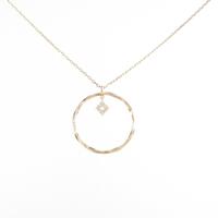 ココシュニック ツイストフープ ネックレス