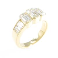 K18YG ダイヤモンドリング