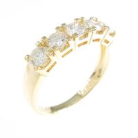 750YG ダイヤモンドリング