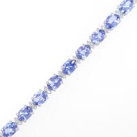 K18WG タンザナイトブレスレット