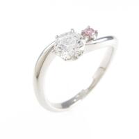 プラチナダイヤモンドリング 0．426ct・D・VVS1・EXT