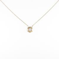 【リメイク】K18YG ダイヤモンドネックレス