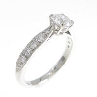 【リメイク】プラチナダイヤモンドリング 0．512ct・D・SI1・VG